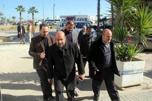 صور: قيادة وزارة الداخلية تتفقد العمل على معبر رفح البري