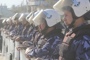 شرطة خانيونس تُؤمن مباراة اتحاد خان يونس مع شباب خان يونس