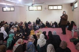 محاضرة لشرطة خان يونس بعنوان "الأمن الالكتروني "