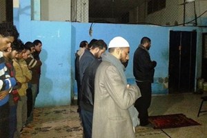 توجيه الوسطى ينظم كتيبة ايمانية لنزلاء شرطة النصيرات