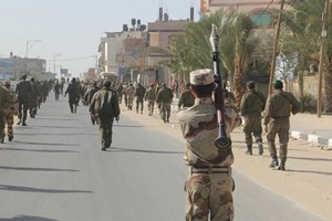 الأمن الوطني ينظم مسير "الثبات والصمود" في جميع محافظات القطاع