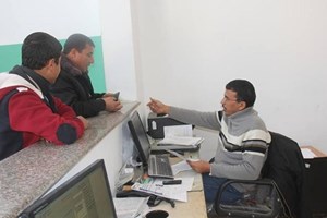 داخلية خانيونس تنجز 4337 معاملة خلال ابريل المنصرم 