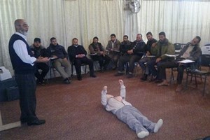 توجيه الوسطى يختتم دورة "الإسعافات الأولية" لضباط الفتوة