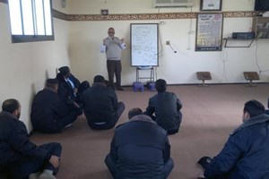 توجيه الوسطى يفتتح دورة إسعافات أولية لشرطة المعسكرات