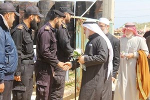 وفد رفيع المستوى يقوم بجولة "شكر وتقدير" للشرطة والأجهزة الأمنية بالوسطى