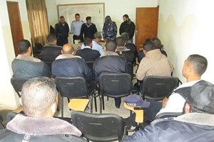 توجيه رفح يفتتح دورتين في "إدارة الوقت" لشرطة الحراسات