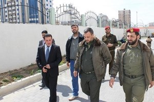 الشرطة العسكرية تستقبل نيابة مكافحة الفساد وجرائم الأموال