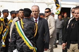 الأجهزة الأمنية تؤمن زيارة الحمد الله لغزة 