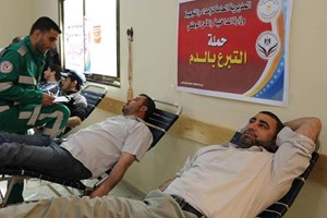 "الإمداد والتجهيز" تنظم حملة للتبرع بالدم لأفرادها