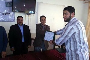 شرطة مكافحة المخدرات تختتم دورة تدريبية لضباطها