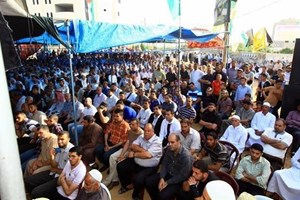 الداخلية ترعى صلحاً عشائرياً بين عائلتين بخانيونس