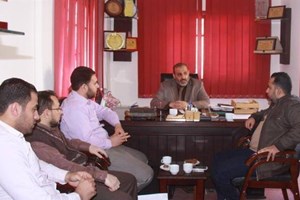 وحدة التخطيط والتطوير تبحث سُبل التعاون مع أكاديمية الإدارة والسياسة