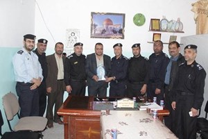 الشرطة تبحث التعاون المشترك مع عيادة رفح العسكرية