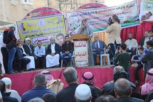  الداخلية ترعى صلحاً عشائرياً بين عائلة الدباس (أبناء عم) بخانيونس