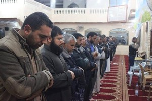 ليلة ايمانية لـ300 ضابط وعنصر من الأجهزة الأمنية بخانيونس