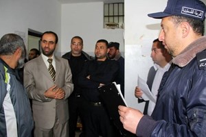 لجنة الانضباط والتفتيش تنظم جولة رقابية لمراكز شرطة غزة
