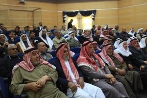 الداخلية ترعى صلحاً عشائرياً بين عائلتين بخانيونس