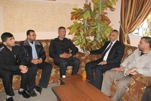 داخلية الشمال تبحث التعاون المشترك مع مركز شرطة جباليا