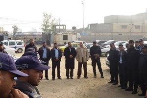 توجيه غزة ينظم محاضرة توجيهية لشرطة المرور