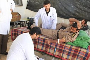 مركز إصلاح وتأهيل خانيونس ينظم حملة تبرع بالدم