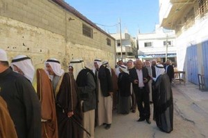 الداخلية ترعى صلحاً عشائرياً بين عائلتين بخانيونس