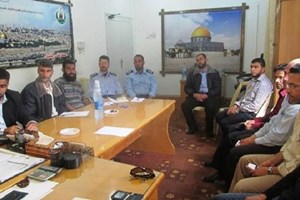 توجيه خانيونس ينظم لقاء لمنسقي الأجهزة بالمحافظة 