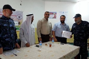 توجيه غزة يخرج دورة متقدمة في السياسة الشرعية للشرطة الخاصة