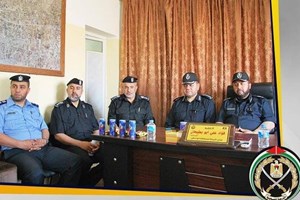  اللواء البطش يتفقد شرطة محافظة الوسطى