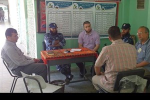 توجيه خانيونس ينظم جولة ميدانية على لجان أمن امتحانات الثانوية العامة