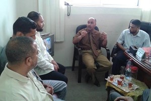 توجيه رفح ينظم جولة على الأمن الوطني ومعبر رفح البري