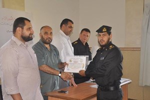 توجيه غزة يخرج سلسلة دورات تطويرية للشرطة