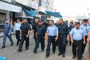 قيادة الشرطة تتفقد أسواق غزة والشمال