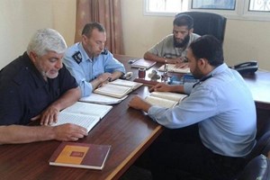 توجيه غزة يختتم سلسلة دورات أحكام للأجهزة الأمنية