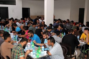 إفطار جماعي لنزلاء مركز إصلاح وتأهيل الشمال