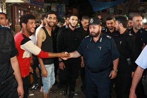  اللواء البطش يتفقد عمل الشرطة ليلة عيد الفطر