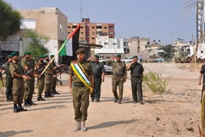 قيادة قوات الأمن الوطني تنظم طابور أركان لأفرادها‏