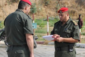  طابور أركان للشرطة العسكرية شمال القطاع