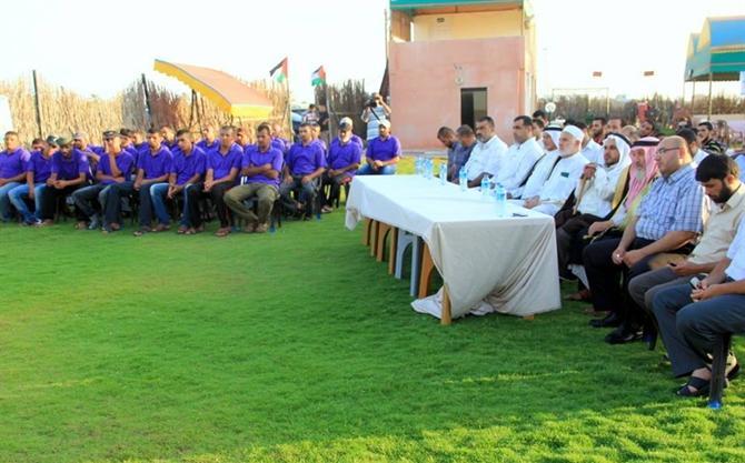 التوجيه السياسي ومركز إصلاح وتأهيل خان يونس يفتتحان مخيم النزلاء السنوي الرابع