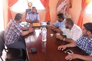 توجيه الوسطى يلقي سلسلة محاضرات ومواعظ للأجهزة الأمنية والشرطة