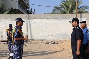 شرطة محافظة خانيونس تنظم طابور أركان لعناصرها