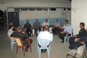 توجيه رفح ينظم جولة ليلية على الأجهزة الأمنية والشرطة