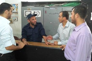 توجيه خانيونس ينظم جولة نهارية على شرطة الحراسات والمكافحة