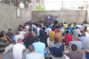 توجيه رفح يفتتح دورة أمنية للنزلاء