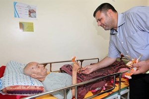  علاقات الداخلية تزور مركز الوفاء لرعاية المسنين