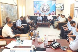 شرطة محافظة رفح تستقبل وفدين من النيابة العامة و"الأعلى للقضاء"