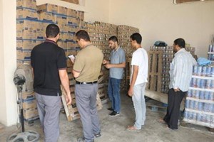 الإمداد والتجهيز تتفقد مطابخها المركزية في الجنوب