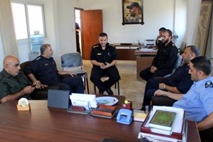 الانضباط والتفتيش تبحث التعاون مع قادة الأمن العام والشرطة