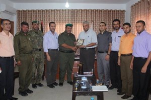 الأمن الوطني يستقبل وفداً من المكتب الإعلامي الحكومي