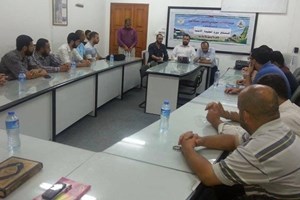 توجيه غزة يفتتح دورة برنامج العقيدة الأمنية لـ40 ضابطاً