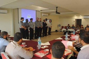 مديرية التدريب تفتتح دورة "إنفاذ القانون الدولي الإنساني"